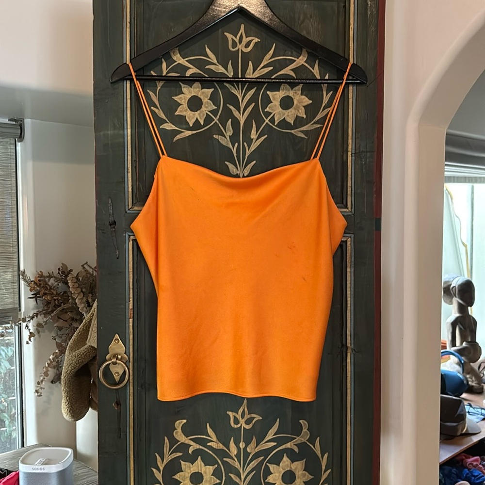 Alice @ Olivia Harmon Drapey Tank